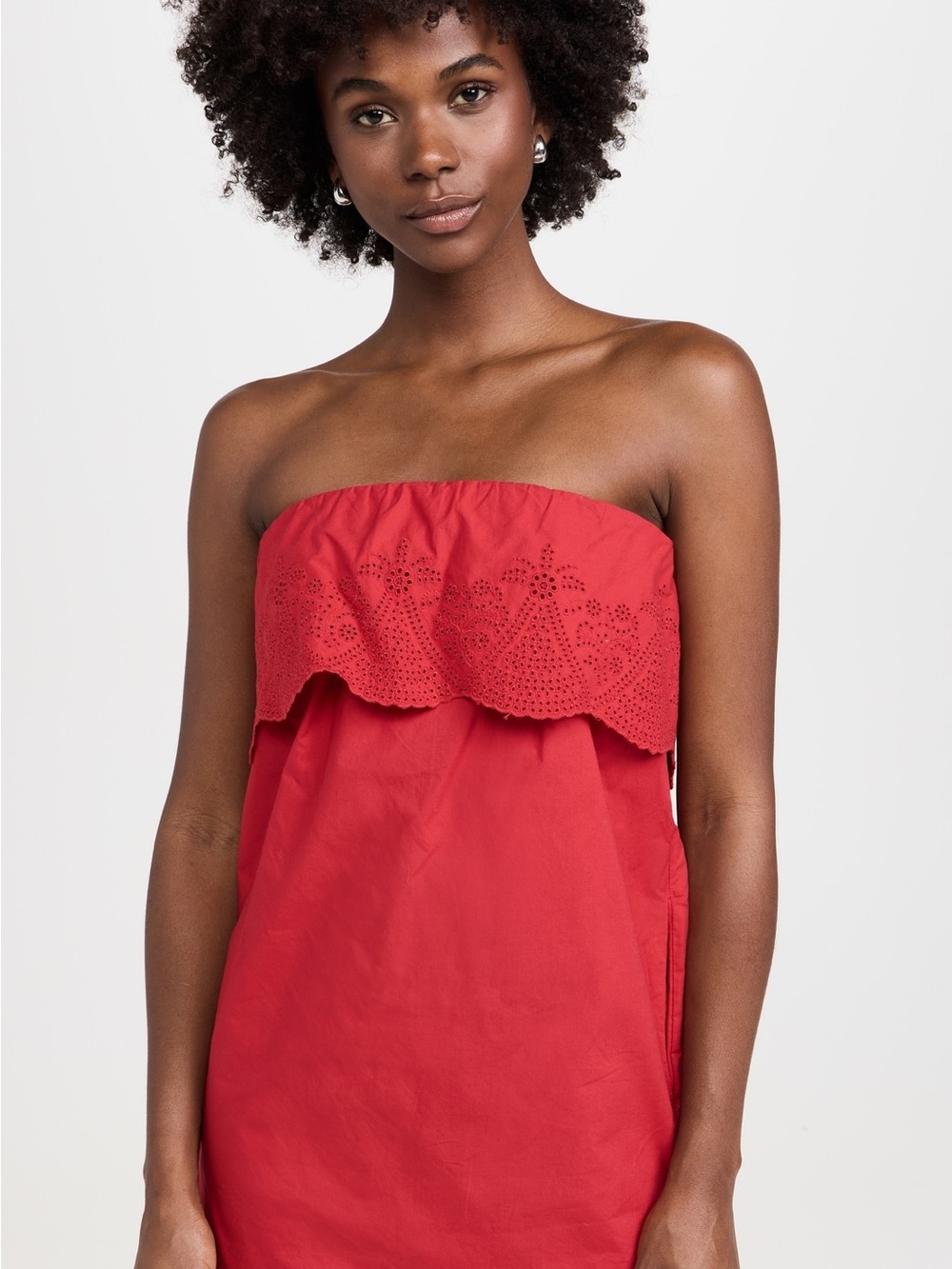 NWT Posse Beryl Red Strapless Mini Dress